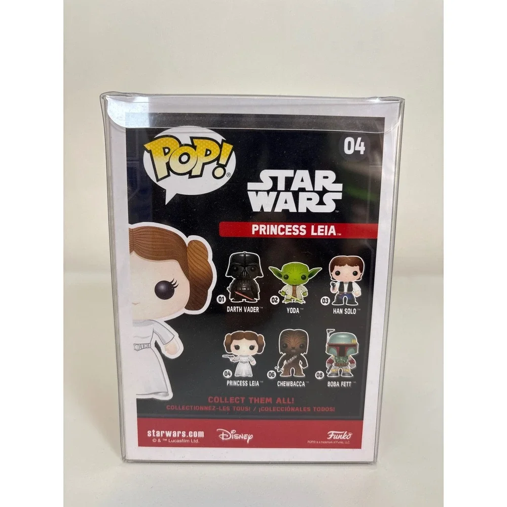 Funko Pop Star Wars Princess Leia 04 Vinyl Bobble-Head Figure Vaulted